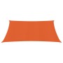 Toldo de vela HDPE naranja 160 g/m² 3x3 m de , Sombrillas - Ref: Foro24-311659, Precio: 28,00 €, Descuento: %