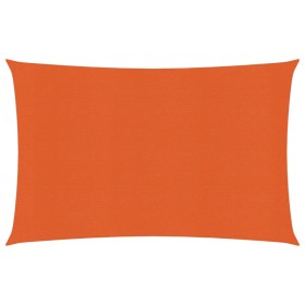 Toldo de vela HDPE naranja 160 g/m² 2x3 m de , Sombrillas - Ref: Foro24-311667, Precio: 23,87 €, Descuento: %