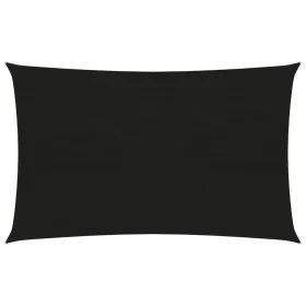 Toldo de vela HDPE negro 160 g/m² 3x5 m de , Sombrillas - Ref: Foro24-311734, Precio: 38,47 €, Descuento: %