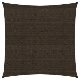 Toldo de vela HDPE marrón 160 g/m² 3x3 m de , Sombrillas - Ref: Foro24-311769, Precio: 24,96 €, Descuento: %