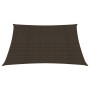 Toldo de vela HDPE marrón 160 g/m² 3x3 m de , Sombrillas - Ref: Foro24-311769, Precio: 24,96 €, Descuento: %