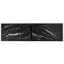 Mueble de TV vidrio templado color mármol negro 140x40x40,5 cm de , Muebles TV - Ref: Foro24-331717, Precio: 85,81 €, Descuen...