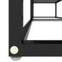 Mueble de TV vidrio templado color mármol negro 140x40x40,5 cm de , Muebles TV - Ref: Foro24-331717, Precio: 85,81 €, Descuen...