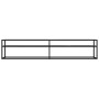 Mueble de TV vidrio templado color mármol negro 200x40x40,5 cm de , Muebles TV - Ref: Foro24-331729, Precio: 107,63 €, Descue...