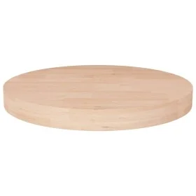 Superficie de mesa redonda madera de roble sin tratar Ø40x4 cm de , Tableros para mesas - Ref: Foro24-342908, Precio: 43,26 €...