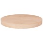 Superficie de mesa redonda madera de roble sin tratar Ø40x4 cm de , Tableros para mesas - Ref: Foro24-342908, Precio: 43,03 €...