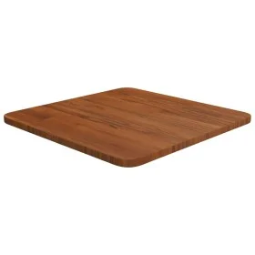 Square table board made of dark brown oak wood, measuring 40x40x1.5cm. by , Table tops - Ref: Foro24-343014, Price: 28,51 €, ...
