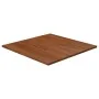Square table top made of dark brown oak wood, 60x60x1.5cm by , Table tops - Ref: Foro24-343016, Price: 59,31 €, Discount: %