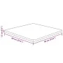 Square table top made of dark brown oak wood, 60x60x1.5cm by , Table tops - Ref: Foro24-343016, Price: 59,31 €, Discount: %