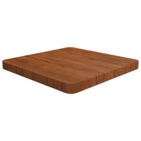 Tablero de mesa cuadrada madera roble marrón oscuro 50x50x4 cm de , Tableros para mesas - Ref: Foro24-343075, Precio: 75,38 €...