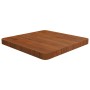 Tablero de mesa cuadrada madera roble marrón oscuro 50x50x4 cm de , Tableros para mesas - Ref: Foro24-343075, Precio: 75,23 €...
