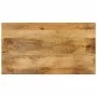 Mesa de centro con 2 alturas acero y madera mango 100x55x38 cm de , Mesas de centro - Ref: Foro24-352019, Precio: 111,82 €, D...