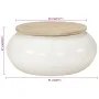 Mesa de centro de madera maciza de mango blanca 51x51x27 cm de , Mesas de centro - Ref: Foro24-352052, Precio: 166,28 €, Desc...