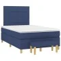Box spring bed with blue fabric mattress 120x190 cm by , Beds and slatted bases - Ref: Foro24-3270410, Price: 428,72 €, Disco...