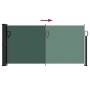 Toldo lateral retráctil verde oscuro 100x500 cm de , Sombrillas - Ref: Foro24-4004395, Precio: 90,13 €, Descuento: %