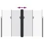 Toldo lateral retráctil blanco 220x1000 cm de , Sombrillas - Ref: Foro24-4004781, Precio: 178,62 €, Descuento: %