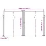 Toldo lateral retráctil blanco 220x1000 cm de , Sombrillas - Ref: Foro24-4004781, Precio: 178,62 €, Descuento: %