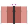 Toldo lateral retráctil terracota 220x1000 cm de , Sombrillas - Ref: Foro24-4004783, Precio: 178,62 €, Descuento: %