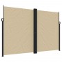 Toldo lateral retráctil beige 220x1200 cm de , Sombrillas - Ref: Foro24-4004870, Precio: 191,49 €, Descuento: %