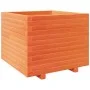 Jardinera madera maciza de pino marrón cera 60x60x49,5 cm de , Maceteros y jardineras - Ref: Foro24-3282521, Precio: 157,14 €...