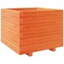 Jardinera madera maciza de pino marrón cera 60x60x49,5 cm de , Maceteros y jardineras - Ref: Foro24-3282521, Precio: 157,14 €...