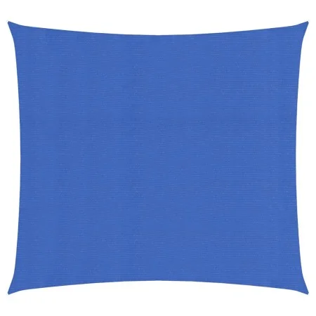 Toldo de vela cuadrado HDPE azul 160 g/m² 5x5 m de , Sombrillas - Ref: Foro24-311498, Precio: 56,97 €, Descuento: %