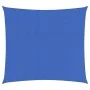 Toldo de vela cuadrado HDPE azul 160 g/m² 5x5 m de , Sombrillas - Ref: Foro24-311498, Precio: 56,97 €, Descuento: %