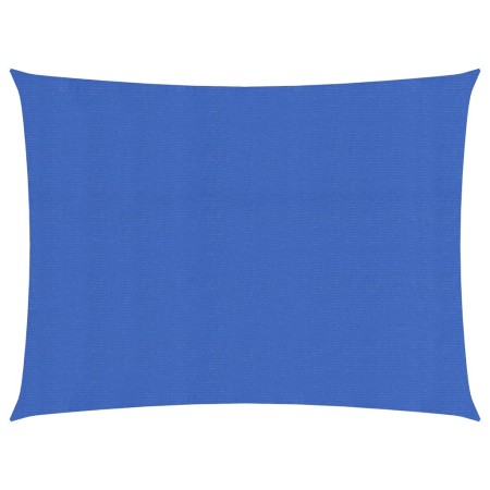 Toldo de vela rectangular HDPE azul 160 g/m² 3,5x4,5 m de , Sombrillas - Ref: Foro24-311516, Precio: 37,43 €, Descuento: %