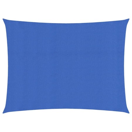 Toldo de vela rectangular HDPE azul 160 g/m² 5x6 m de , Sombrillas - Ref: Foro24-311521, Precio: 62,98 €, Descuento: %