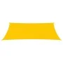Rectangular yellow HDPE sail shade 160 g/m² 4x7 m by , Umbrellas - Ref: Foro24-311575, Price: 54,50 €, Discount: %