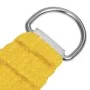Rectangular yellow HDPE sail shade 160 g/m² 4x7 m by , Umbrellas - Ref: Foro24-311575, Price: 54,50 €, Discount: %