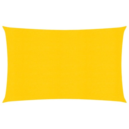 Toldo de vela rectangular HDPE amarillo 160 g/m² 6x8 m de , Sombrillas - Ref: Foro24-311580, Precio: 89,36 €, Descuento: %