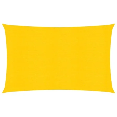 Toldo de vela rectangular HDPE amarillo 160 g/m² 6x8 m de , Sombrillas - Ref: Foro24-311580, Precio: 87,70 €, Descuento: %