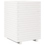 Jardinera madera maciza de pino blanco 50x50x72 cm de , Maceteros y jardineras - Ref: Foro24-3282610, Precio: 186,47 €, Descu...