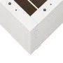 Jardinera madera maciza de pino blanco 50x50x72 cm de , Maceteros y jardineras - Ref: Foro24-3282610, Precio: 184,09 €, Descu...