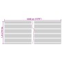 Pantallas de privacidad jardín 2 uds PVC mármol gris 35x0,19 m de , Paneles de vallas - Ref: Foro24-3294937, Precio: 65,80 €,...