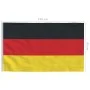 Bandera de Alemania 90x150 cm de vidaXL, Banderas y mangas de viento - Ref: Foro24-146043, Precio: 9,26 €, Descuento: %