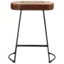 Taburetes de bar 2 uds marrón oscuro 40x29,5x53 cm de , Taburetes de cocina - Ref: Foro24-358929, Precio: 58,25 €, Descuento: %