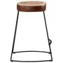 Taburetes de bar 2 uds marrón oscuro 40x29,5x53 cm de , Taburetes de cocina - Ref: Foro24-358929, Precio: 58,25 €, Descuento: %