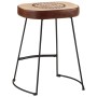 Taburetes de bar 2 uds marrón oscuro 40x29,5x53 cm de , Taburetes de cocina - Ref: Foro24-358929, Precio: 58,70 €, Descuento: %