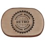 Taburetes de bar 2 uds marrón oscuro 40x29,5x53 cm de , Taburetes de cocina - Ref: Foro24-358929, Precio: 58,70 €, Descuento: %