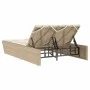 Doppelliege mit beigen Polstern aus synthetischem Rattan von , Liegen - Ref: Foro24-368183, Preis: 298,29 €, Rabatt: %