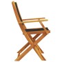 Sillas de jardín reclinables 4 uds madera maciza acacia negro de , Sillas de jardín - Ref: Foro24-3214565, Precio: 272,50 €, ...