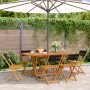 Sillas de jardín reclinables 6 uds madera maciza acacia negro de , Sillas de jardín - Ref: Foro24-3214602, Precio: 253,99 €, ...