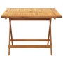 Set de comedor de jardín 5 pzas ratán PE madera maciza beige de , Conjuntos de jardín - Ref: Foro24-3281780, Precio: 300,90 €...