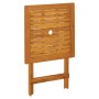 Juego de bistro de 3 piezas polipropileno y madera maciza gris de , Conjuntos de jardín - Ref: Foro24-3281806, Precio: 196,38...