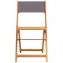 Juego de bistro de 3 piezas tela y madera maciza antracita de , Conjuntos de jardín - Ref: Foro24-3281761, Precio: 135,40 €, ...