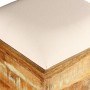 Banco de almacenamiento de madera reciclada maciza 40x40x45 cm en Baúles de almacenamiento | Comprar online en Foru.es