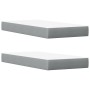 Cama con colchón madera maciza de pino 200x200 cm de , Camas y somieres - Ref: Foro24-3281922, Precio: 557,13 €, Descuento: %