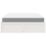 Cama con colchón madera maciza de pino blanca 160x200 cm de , Camas y somieres - Ref: Foro24-3281929, Precio: 458,26 €, Descu...